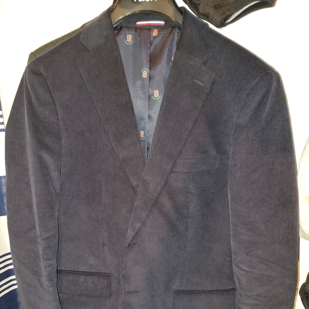 TOMMY HILFIGER Corduroy Suit Jacket (40R)